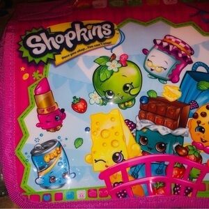 Shopkins early series lot and collection carrying case​